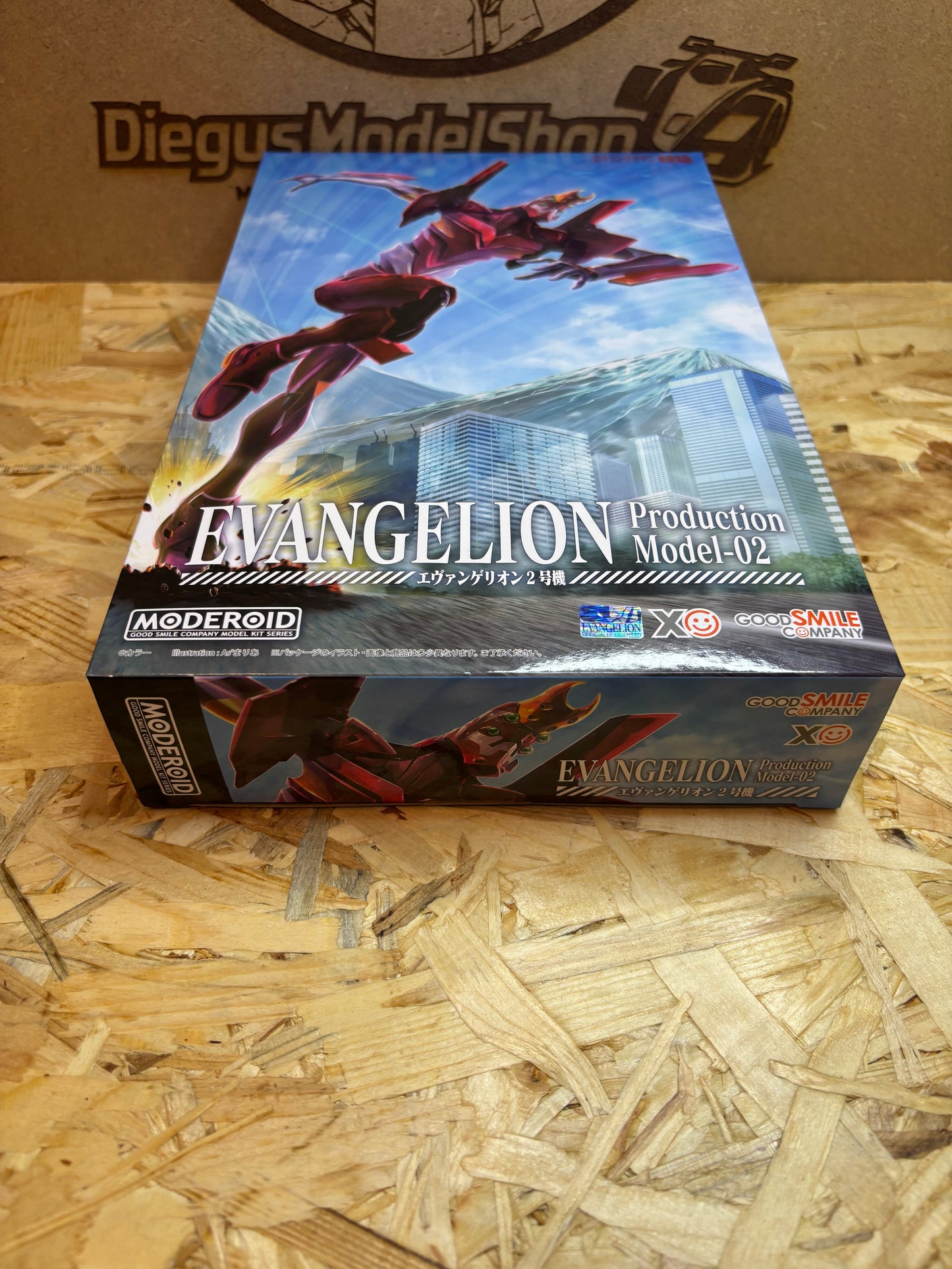 Evangelion Production Model-02 MODEROID – Model Kit da Assemblare 7165