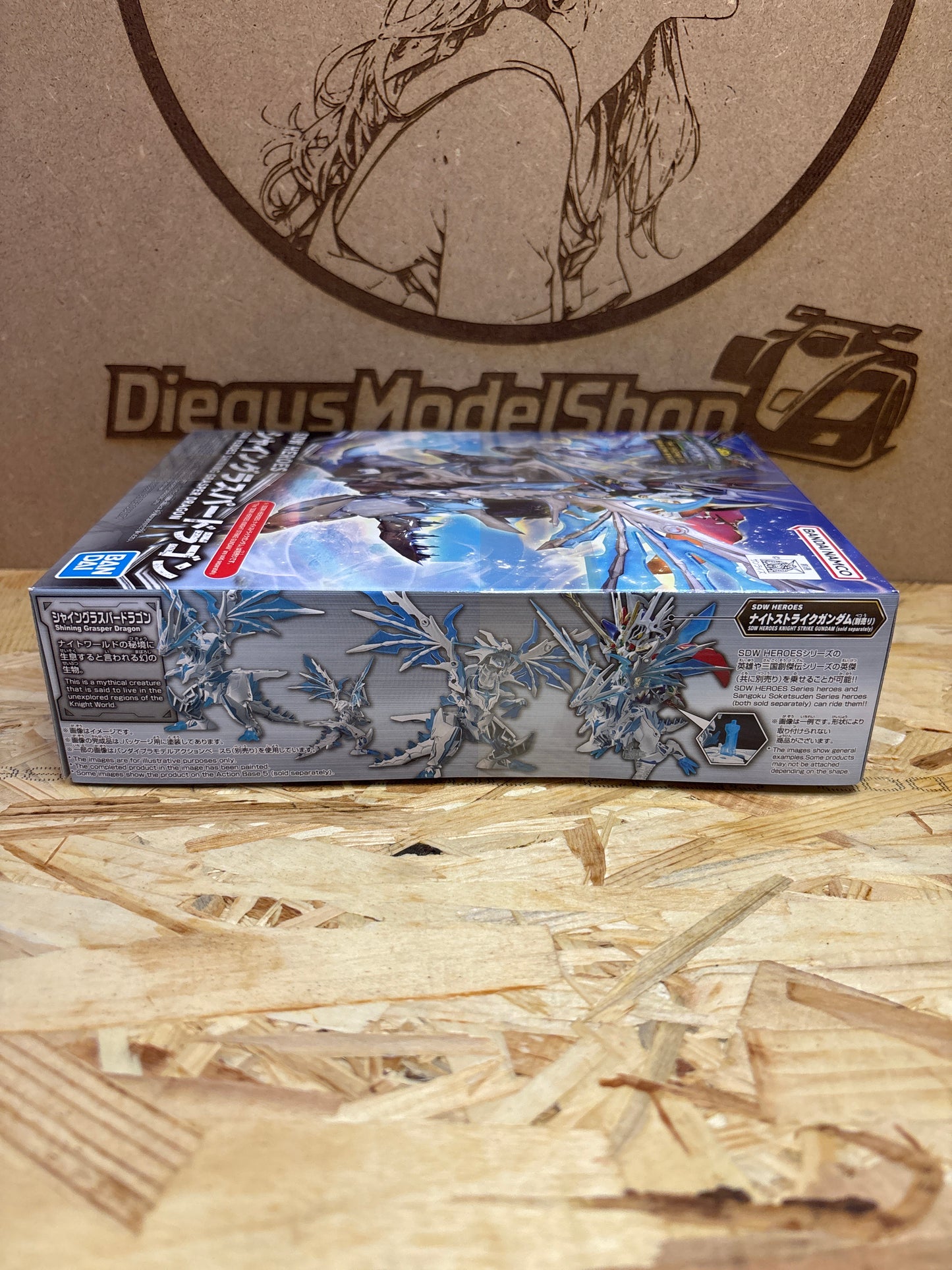 SDW Heroes Shining Grasper Dragon – Bandai SD Gundam Model Kit 5063705
