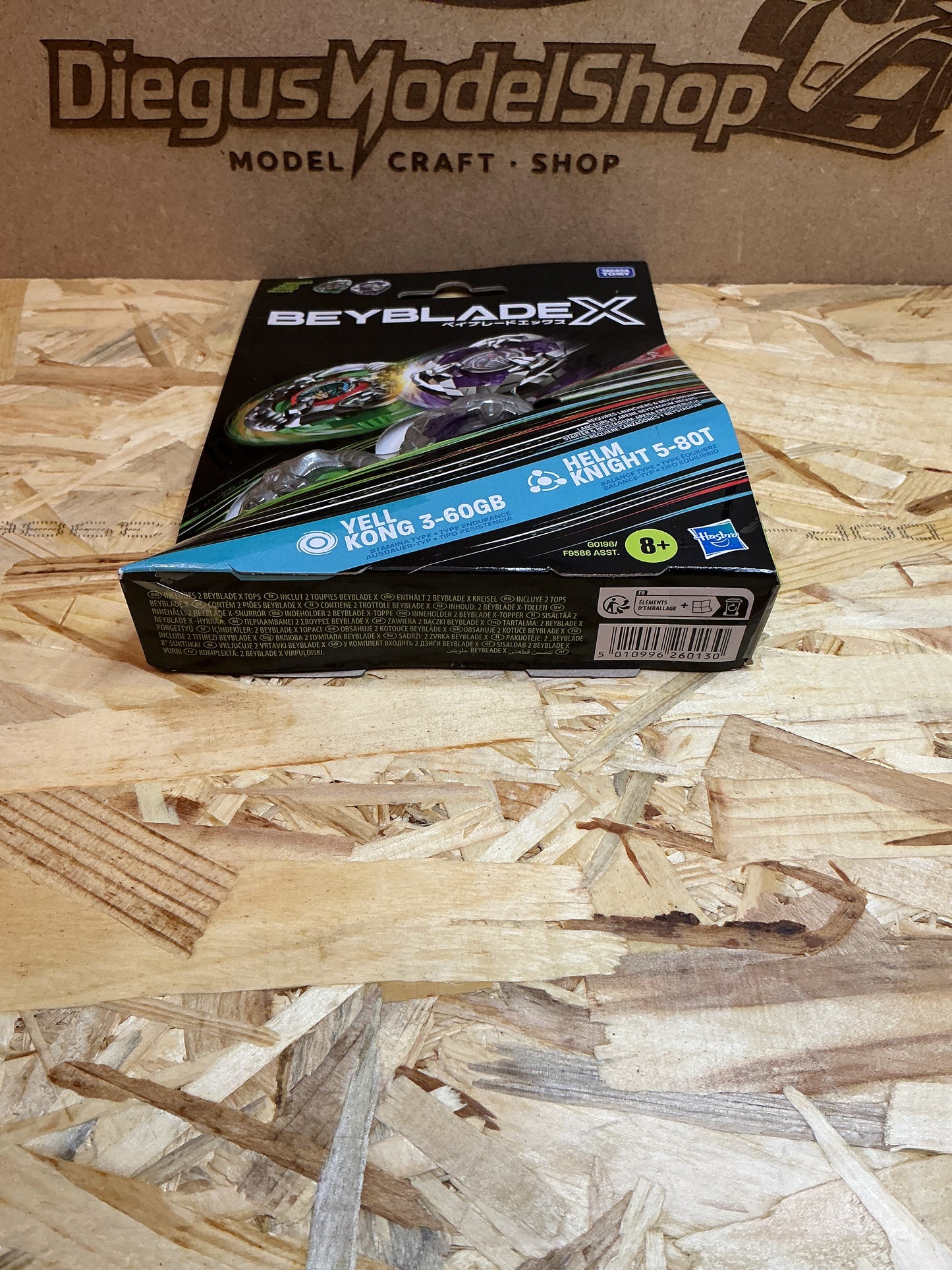 Beyblade X Set 2 Trottoline Keel Shark 5-60GF Knight Shield 5-80T Takara Tomy