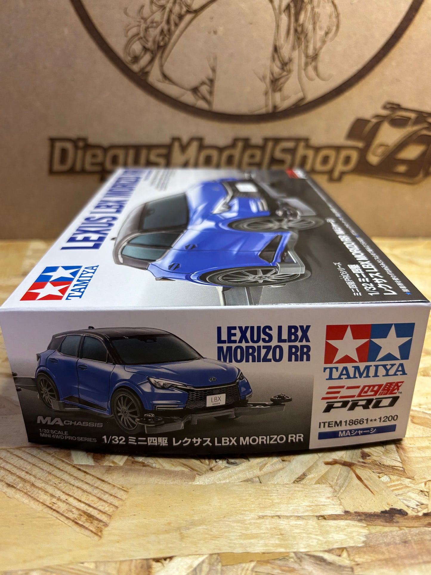 Tamiya Mini 4WD Lexus LBX Morizo RR MA Chassis cod 18661