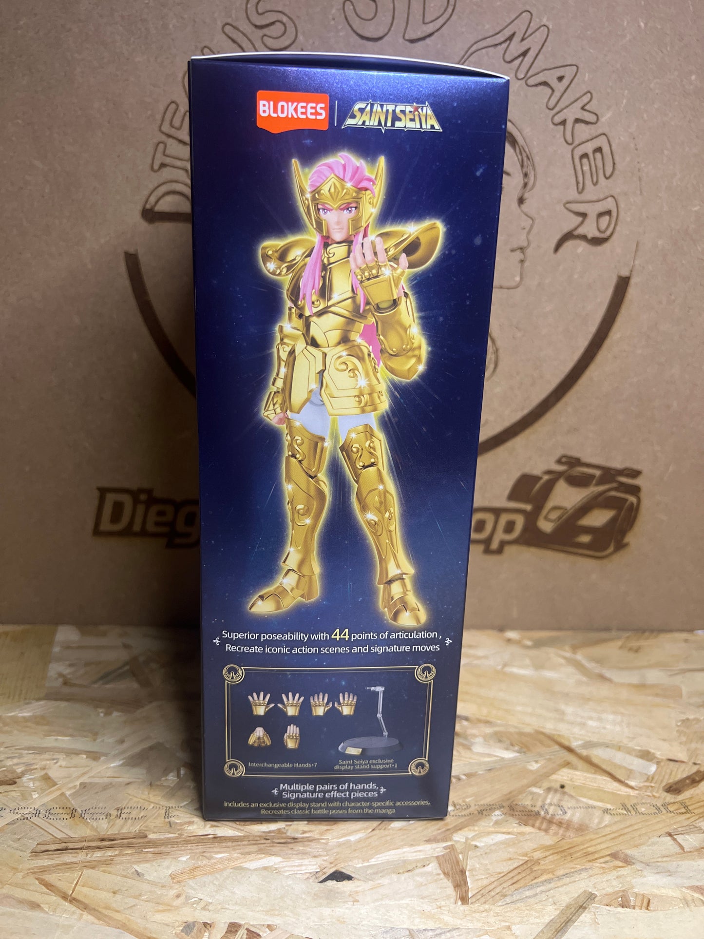 Blokees Aquarius Camus Saint Seiya Champion Class cod. 75009 - vista alternativa