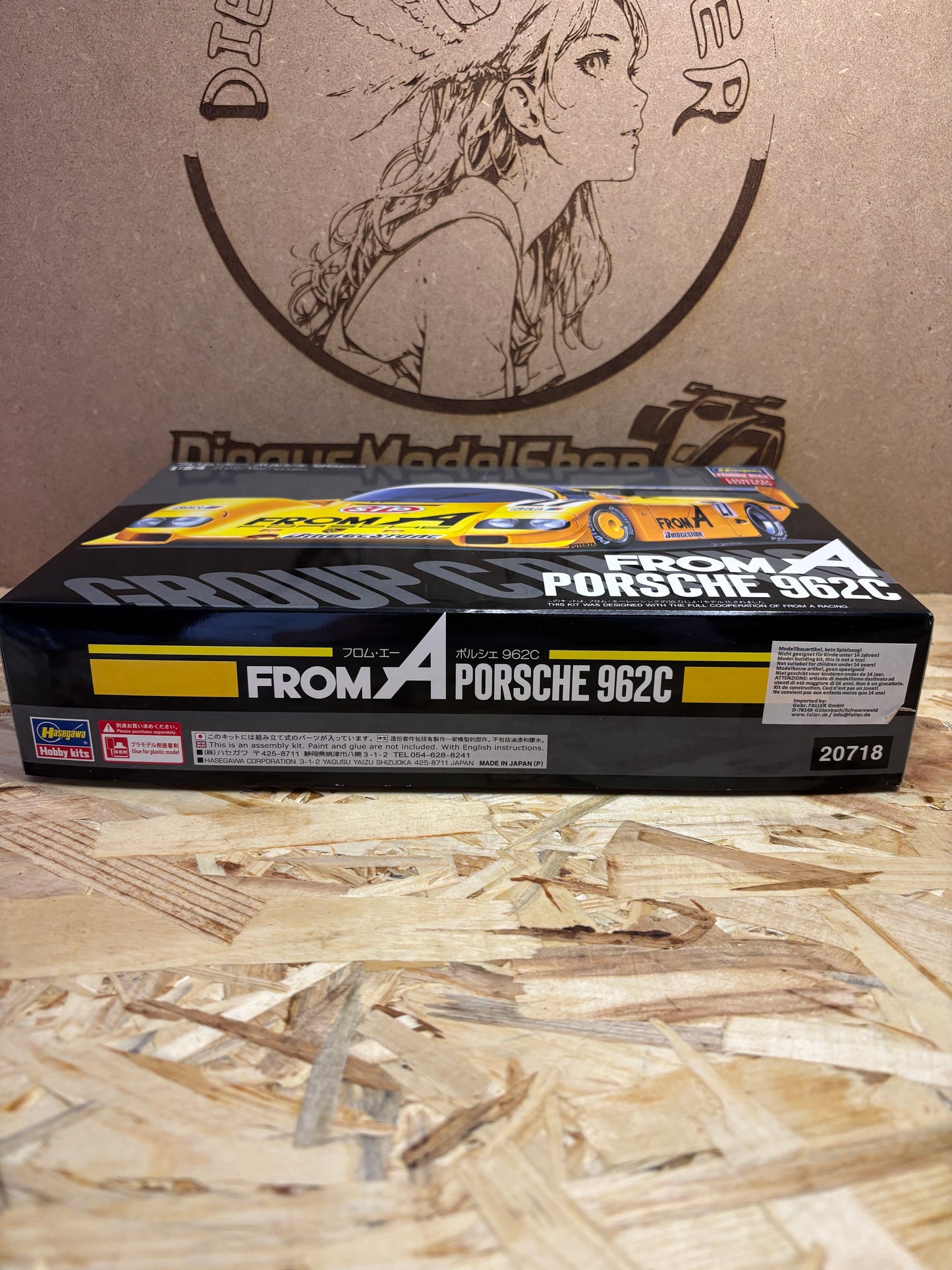 From A Porsche 962C – Scala 1:24 – Limited Edition – Hasegawa