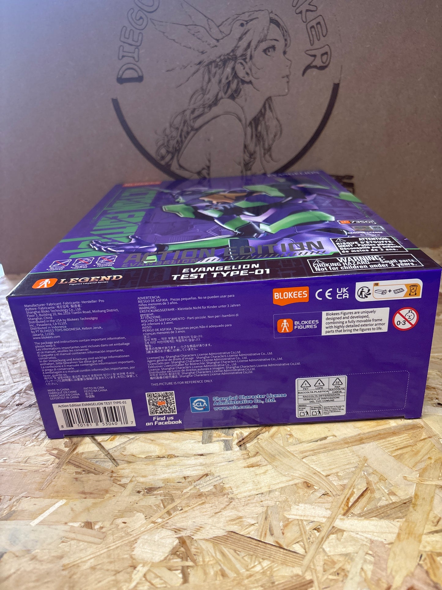 Blokees Evangelion Test Type-01 Action Edition – Cod. 73501