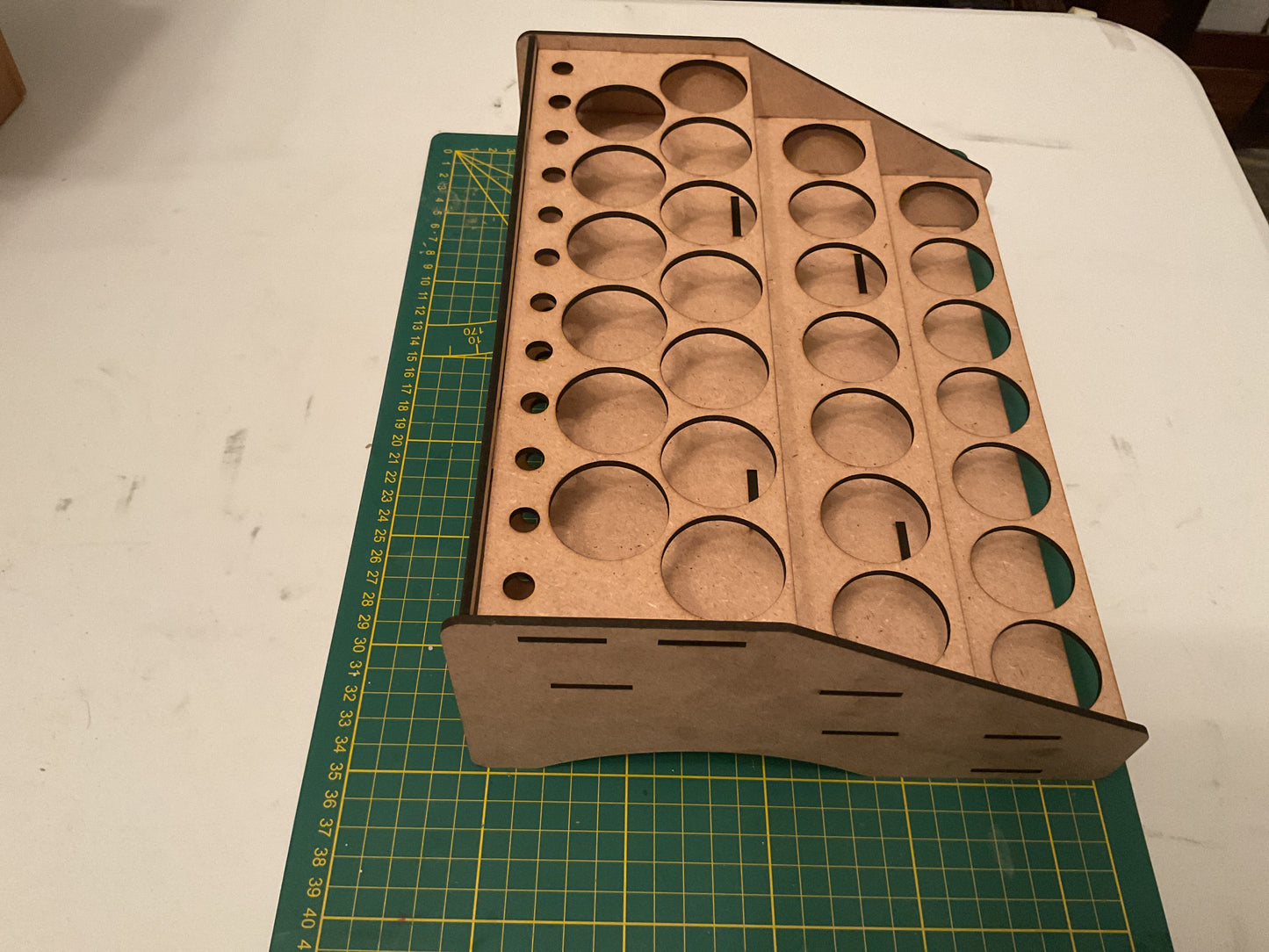 Portacolori Tamiya – MDF 3 mm – 26 Posti