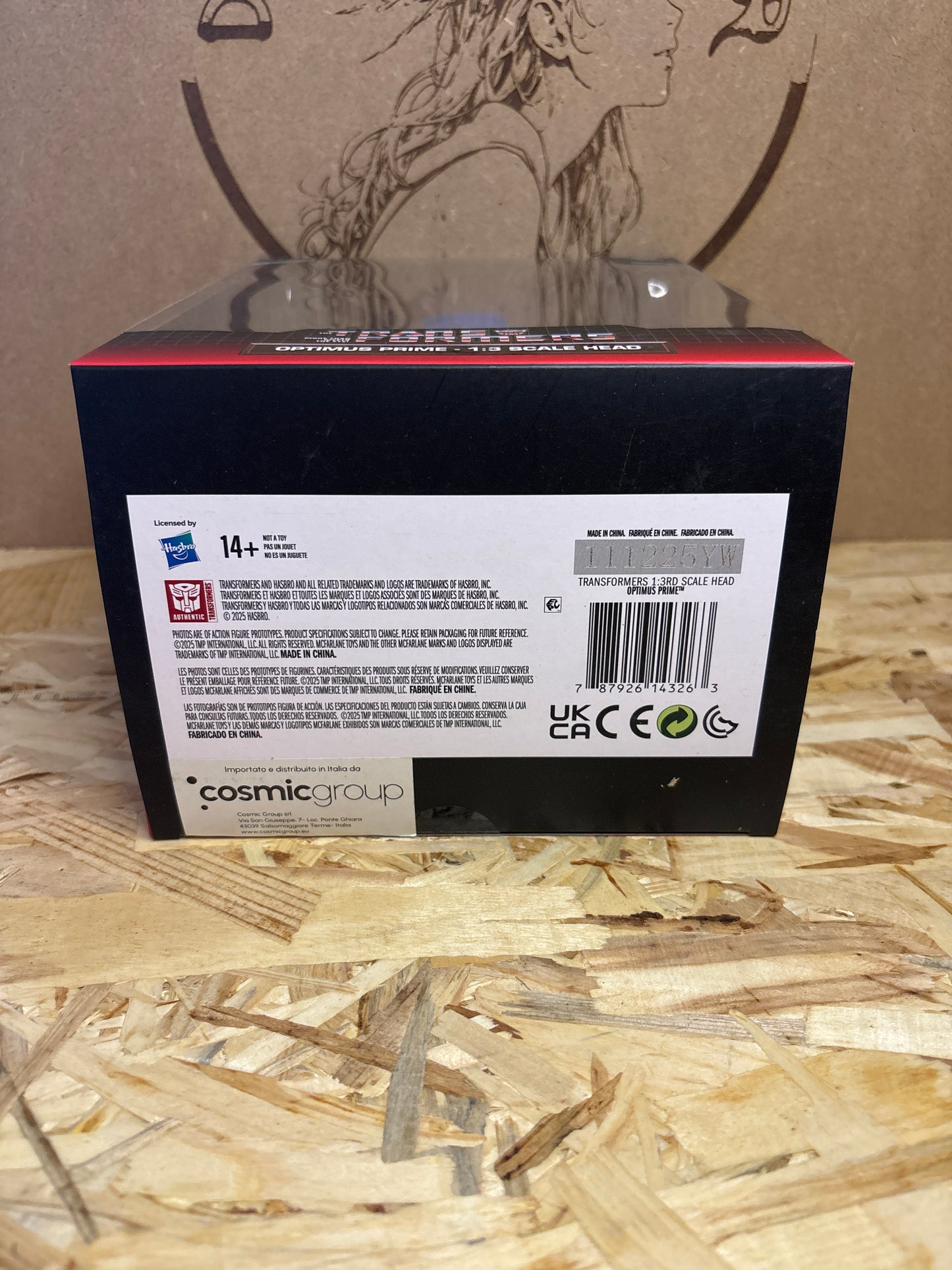 Transformers Optimus Prime 1:3 Scale Head – Cod. 3263
