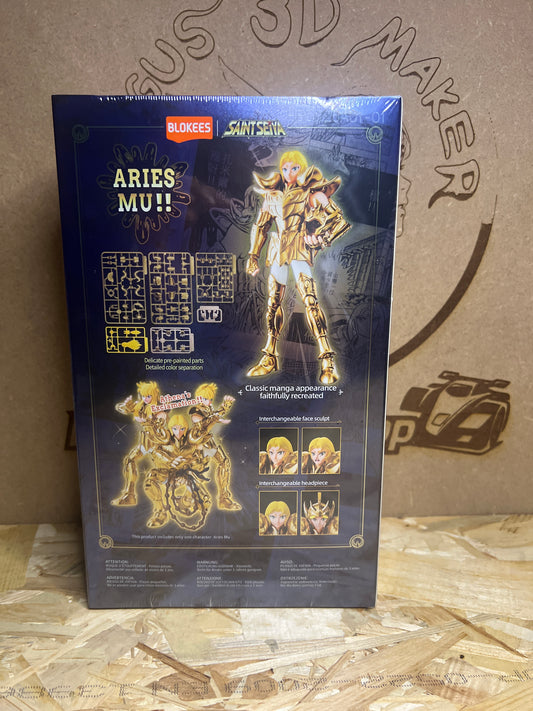 Blokees Aries Mu Saint Seiya cod. 75002 - dettaglio model kit