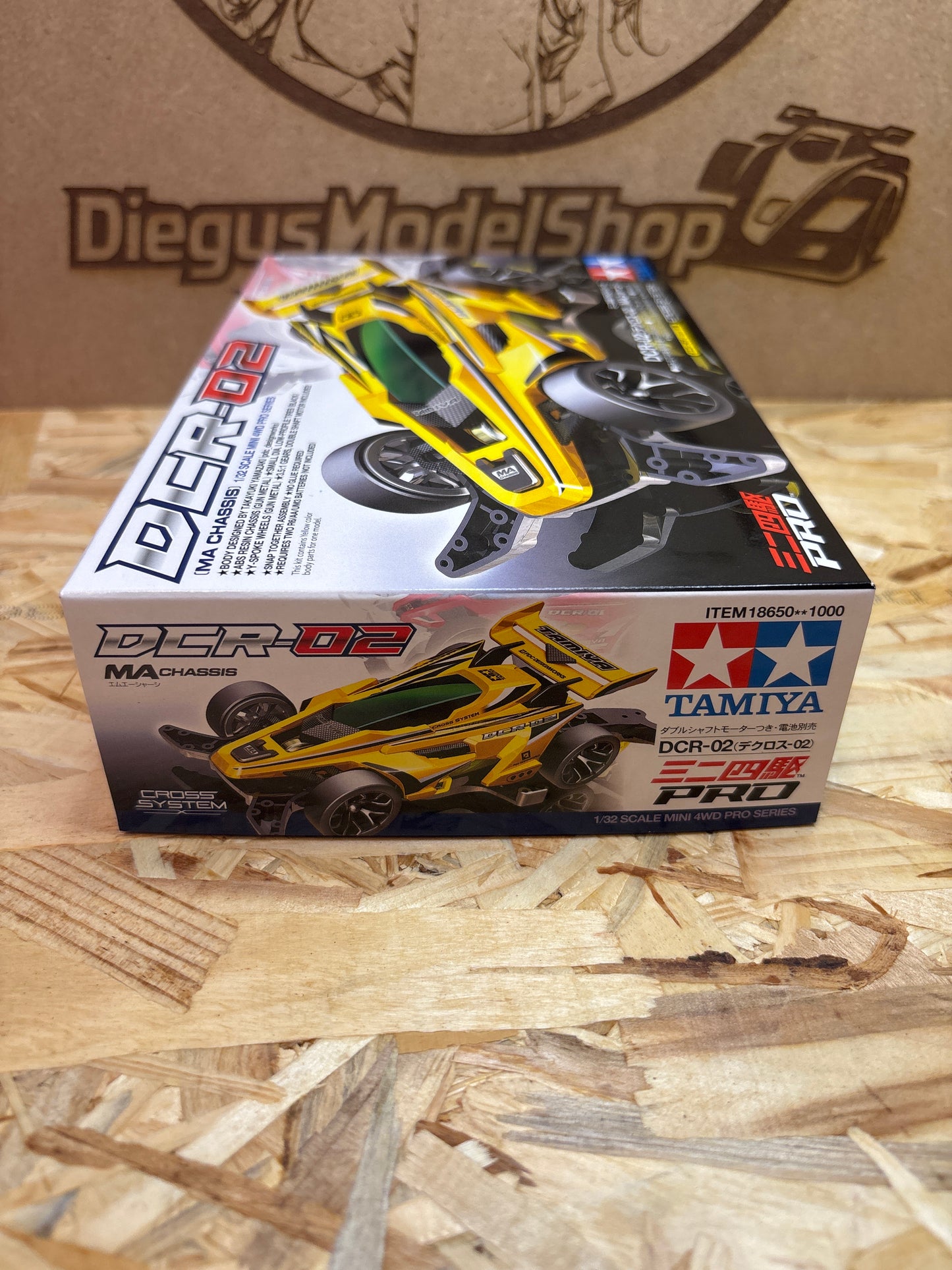 Tamiya DCR-02 MA Chassis Mini 4WD PRO 18650