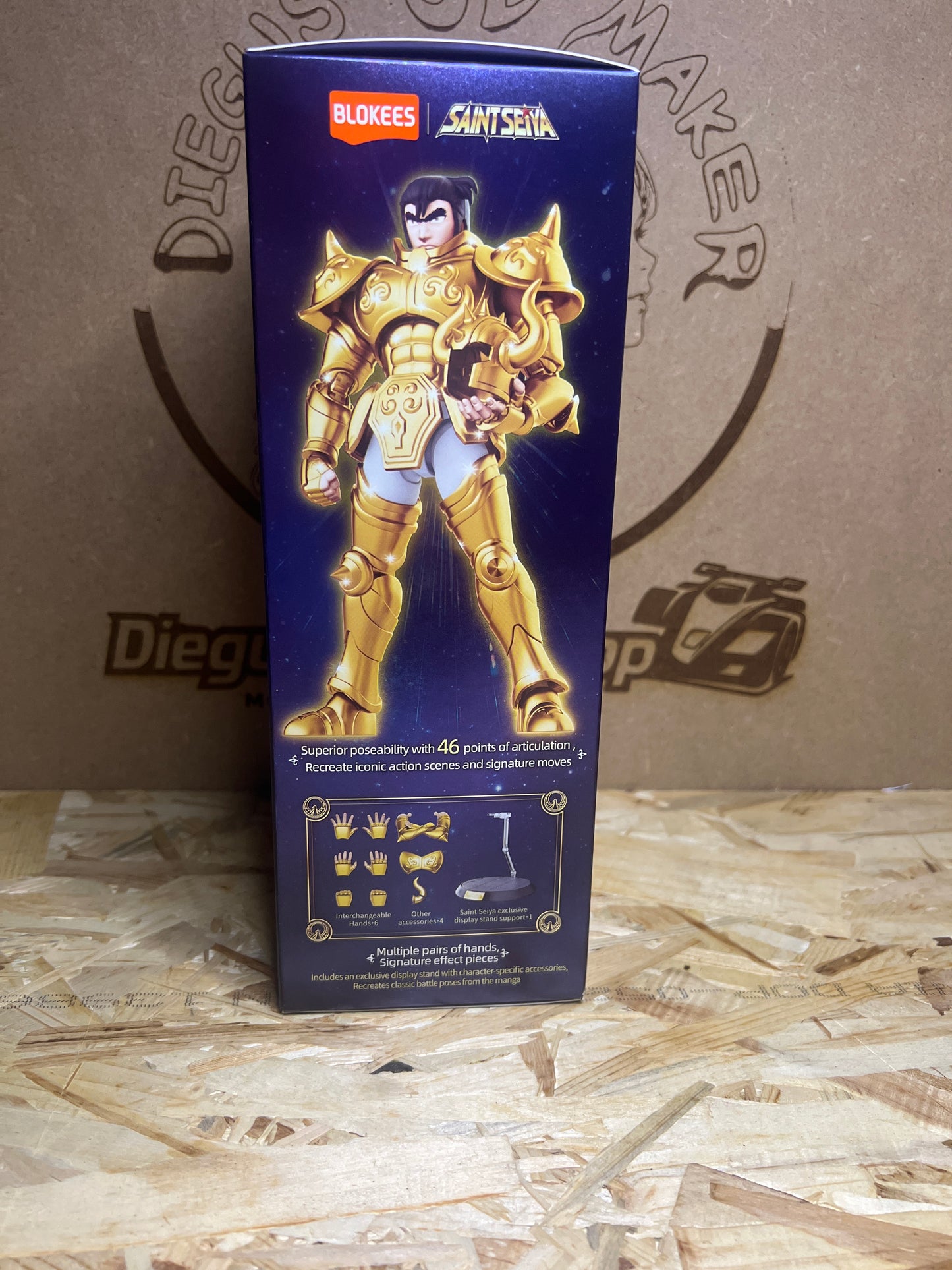 Blokees Saint Seiya Taurus Aldebaran Champion Class – Cod. 75007 - dettaglio prodotto 4