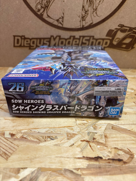 SDW Heroes Shining Grasper Dragon – Bandai SD Gundam Model Kit 5063705