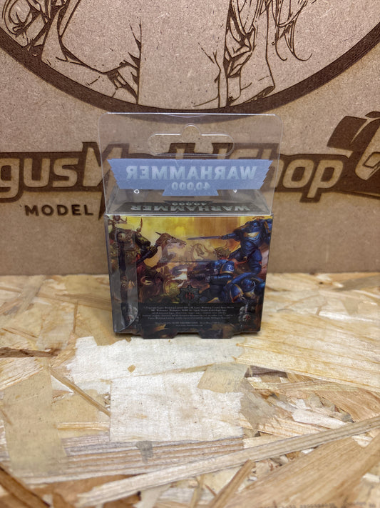 Warhammer 40,000 Portachiavi Elmo Blu Space Marine – Cod. K001