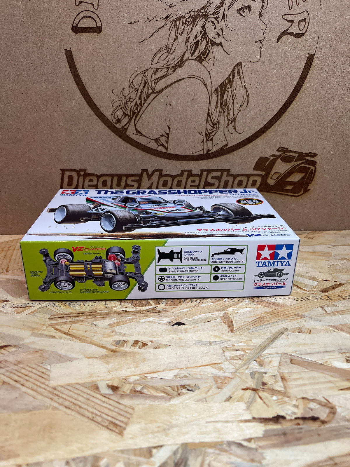Tamiya 18105 – Grasshopper Jr VZ – Mini 4WD