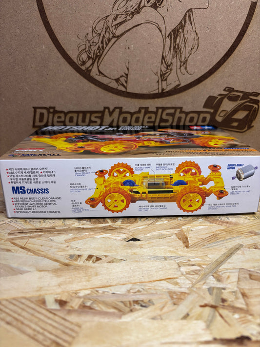 Tamiya Hotshot Jr. Clear Orange Special Super-II Chassis Mini 4WD 92435