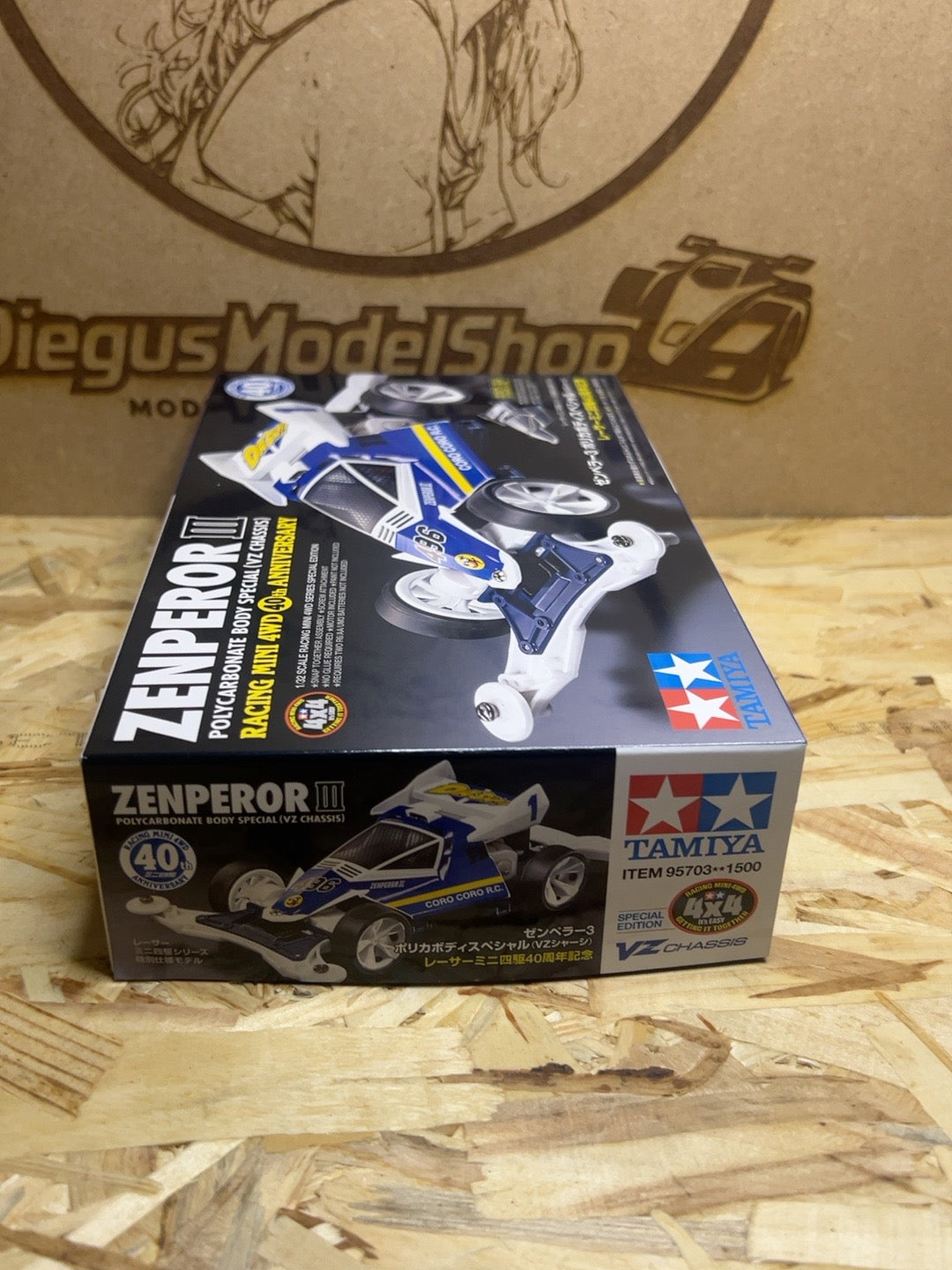 Tamiya Zenperor III Polycarbonate Body Special 95703 - dettaglio
