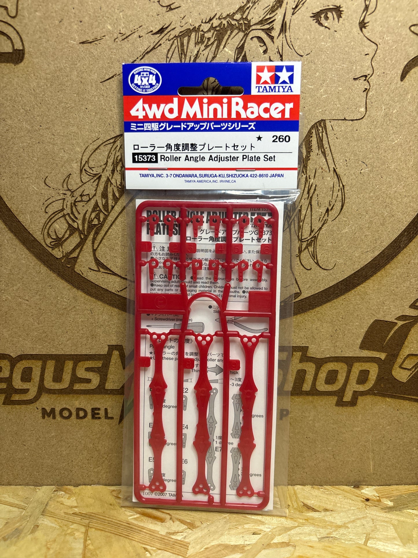 Tamiya Roller Angle Adjuster Plate Set – Cod. 15373