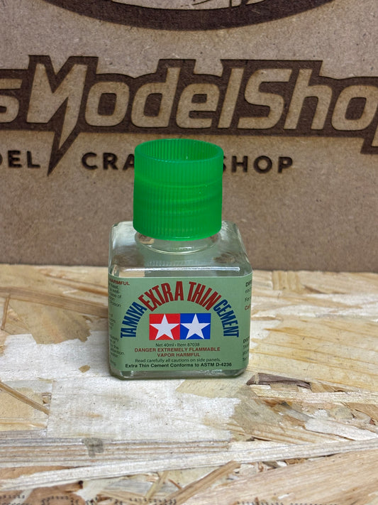 Tamiya Extra Thin Cement – Colla per Modellismo di Precisione 87038