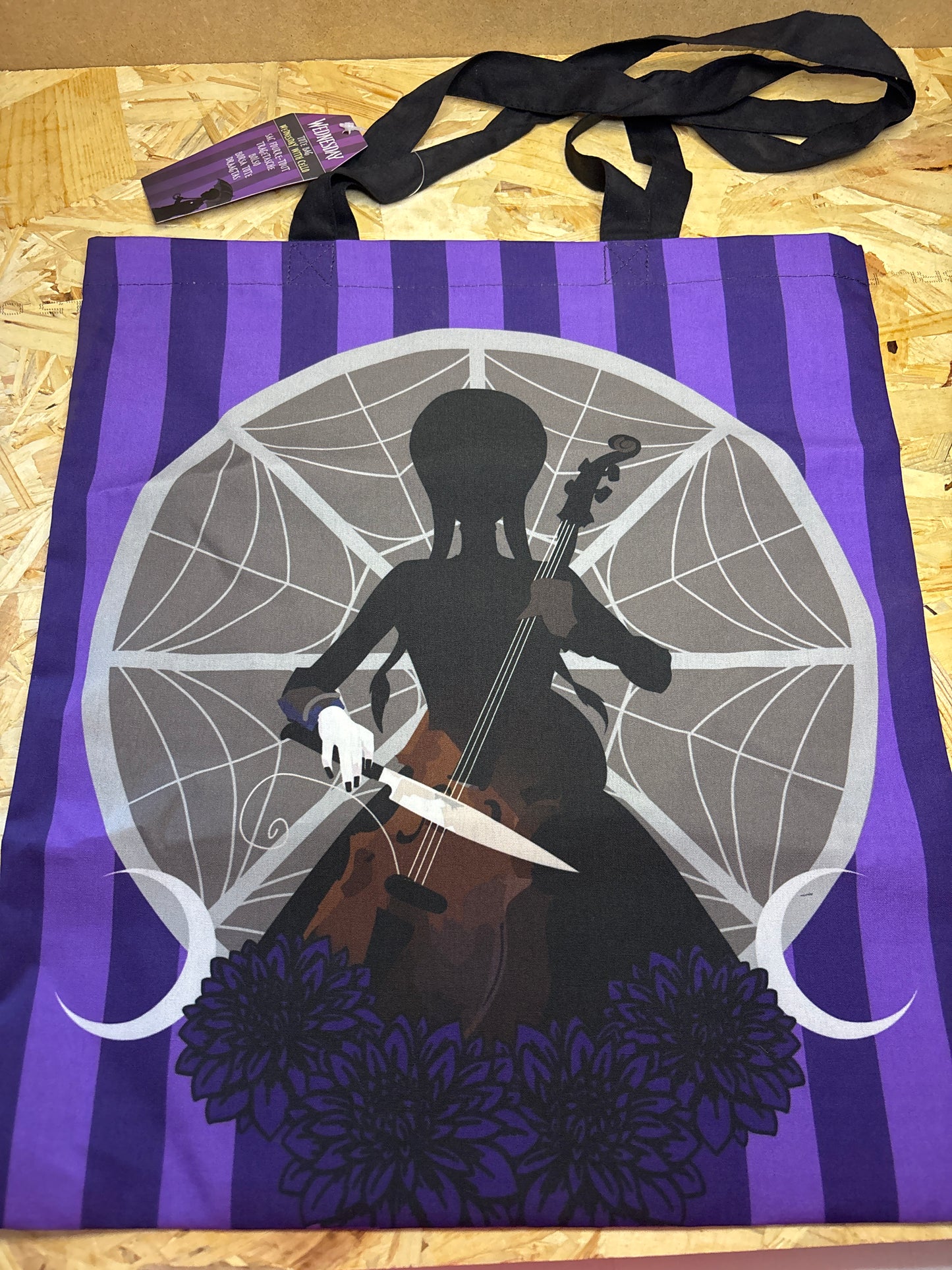 Borsa Tote Bag Goth Violin – Shopper Fantasy Viola