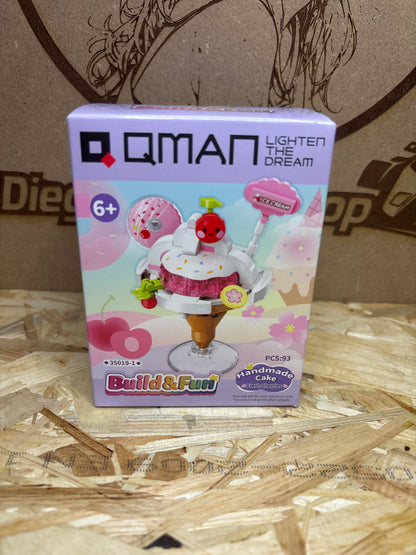 Qman Build & Fun Handmade Cake Fresh Cherries – Cod. 35019-1