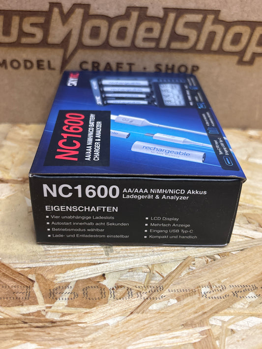 SkyRC NC1600 AA/AAA NiMH/NiCD Battery Charger & Analyzer – Cod. NC1600 - dettaglio prodotto 2