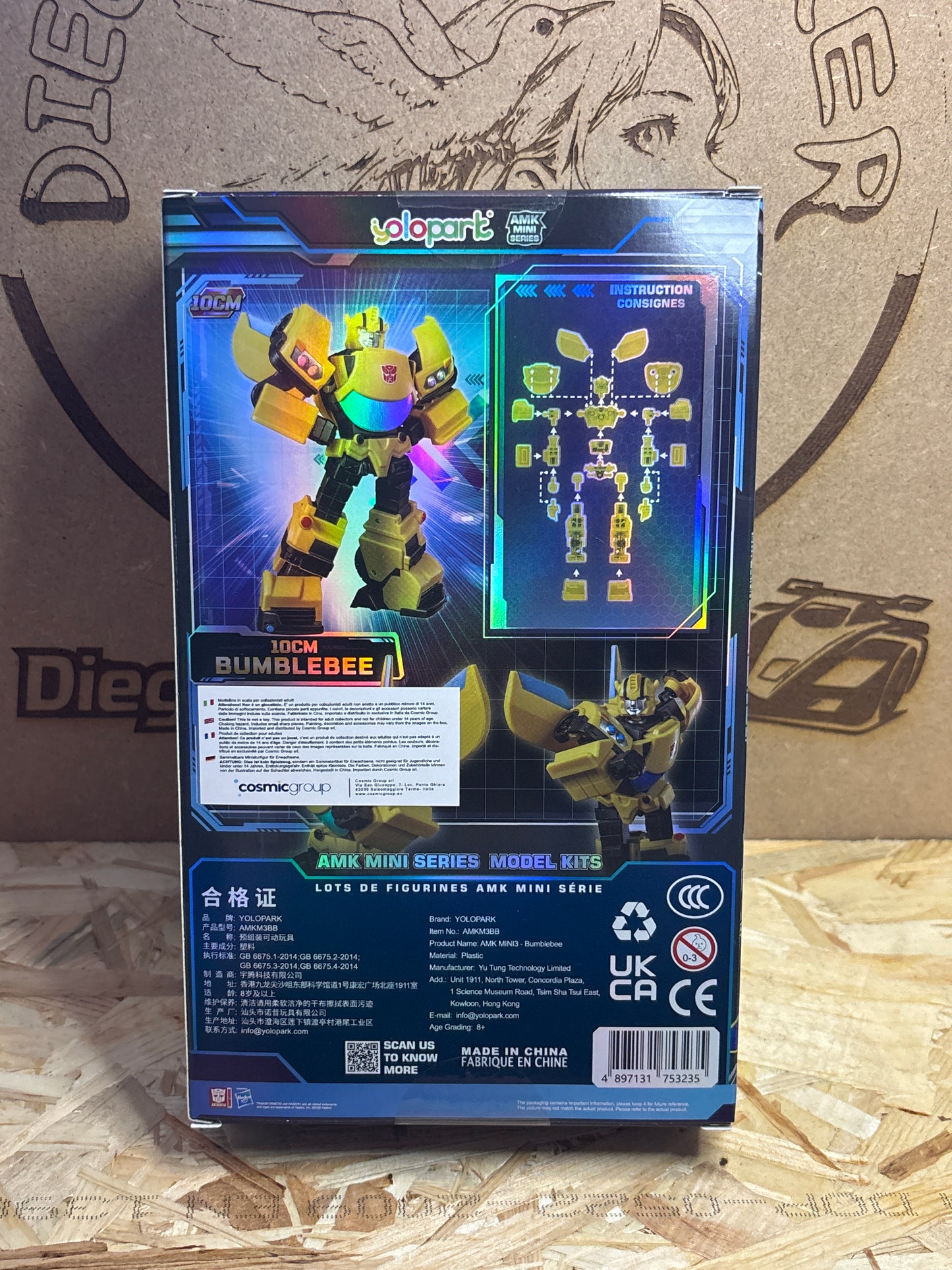 Yolopark Transformers AMK Mini Series Bumblebee – Cod. Bumblebee