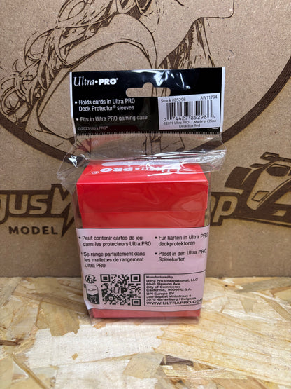 Deck Box rosso per Carte TCG – Porta Mazzo Rigido