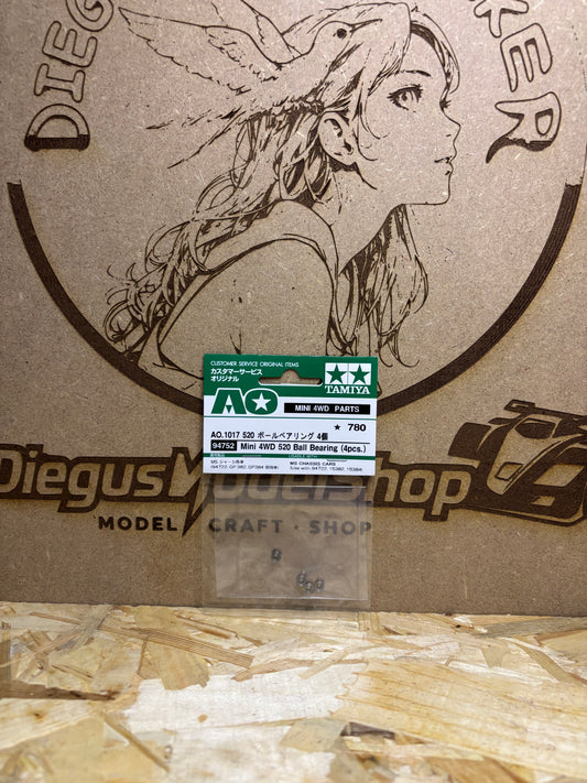 Tamiya 620 Ball Bearing Set (4pz) – Mini 4WD AO Parts TA 94752