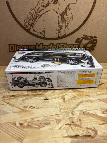 Tamiya Mini 4WD Starter Pack FM-A Balanced Spec Rowdy Bull – Cod. 18710
