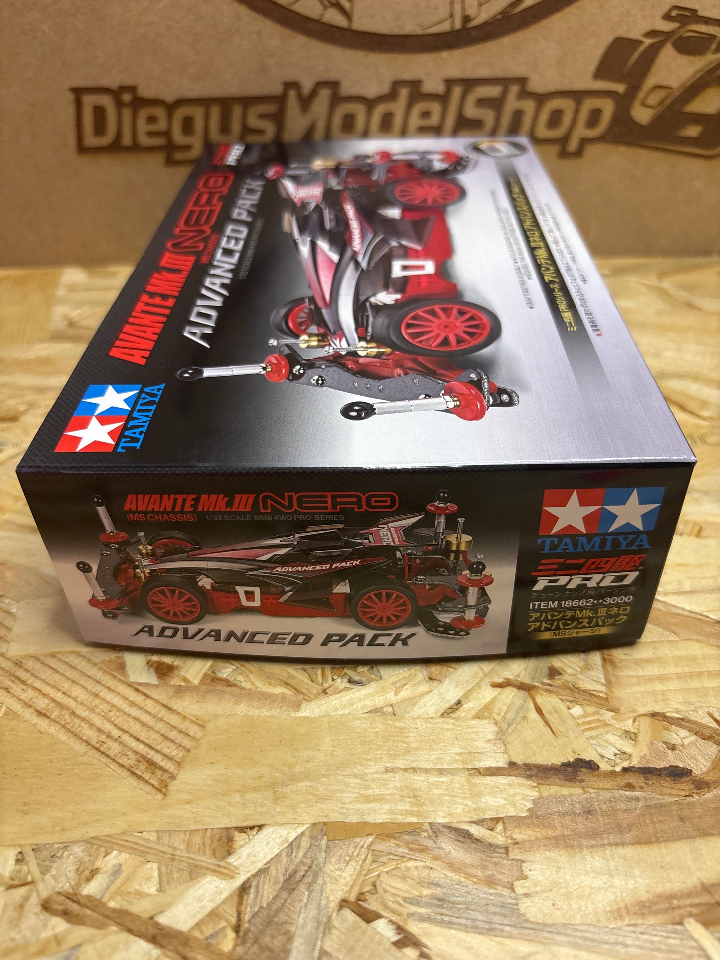 Tamiya Avante Mk.III Nero Advanced Pack (MS Chassis) – Cod. 18662