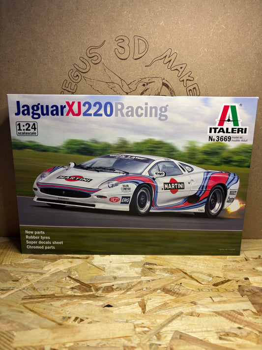 Jaguar XJ220 Racing – Kit Modellismo Auto 1:24 – Italeri 3669