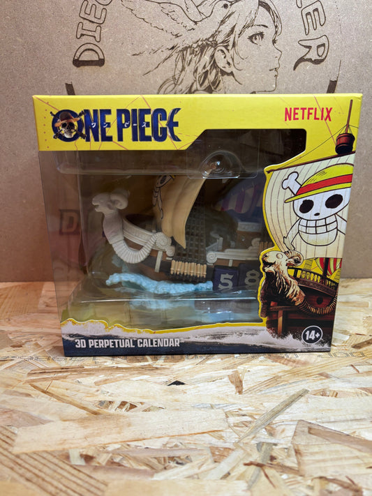 One Piece Going Merry Calendario 3D Perpetuo Netflix 250423