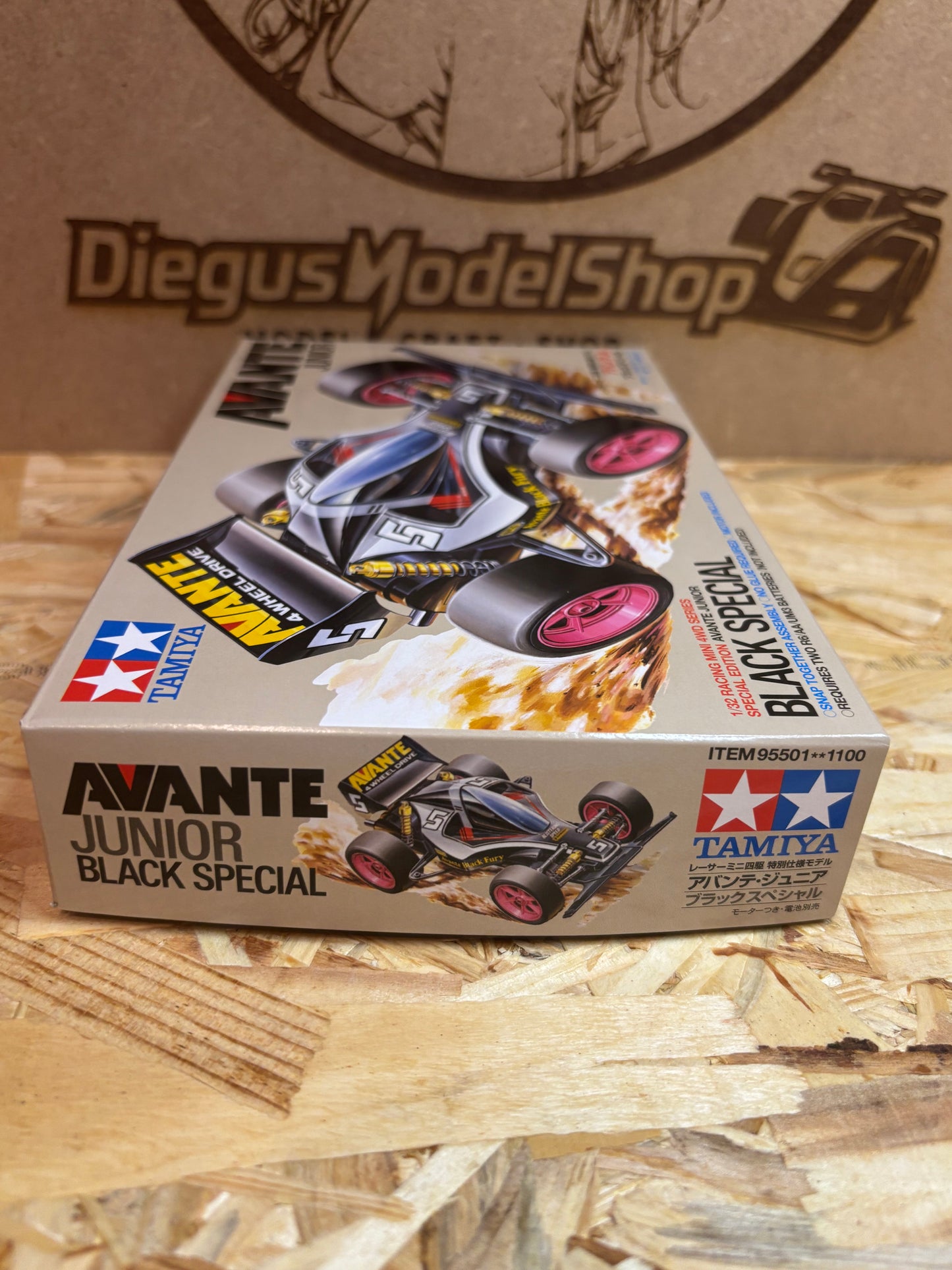 Avante Junior Black Special Mini 4WD TA95501