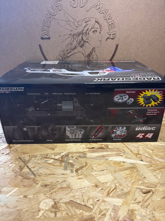 UDIRC Radio Shark 1:16 4WD RC Blu – Cod. UD1611B blu
