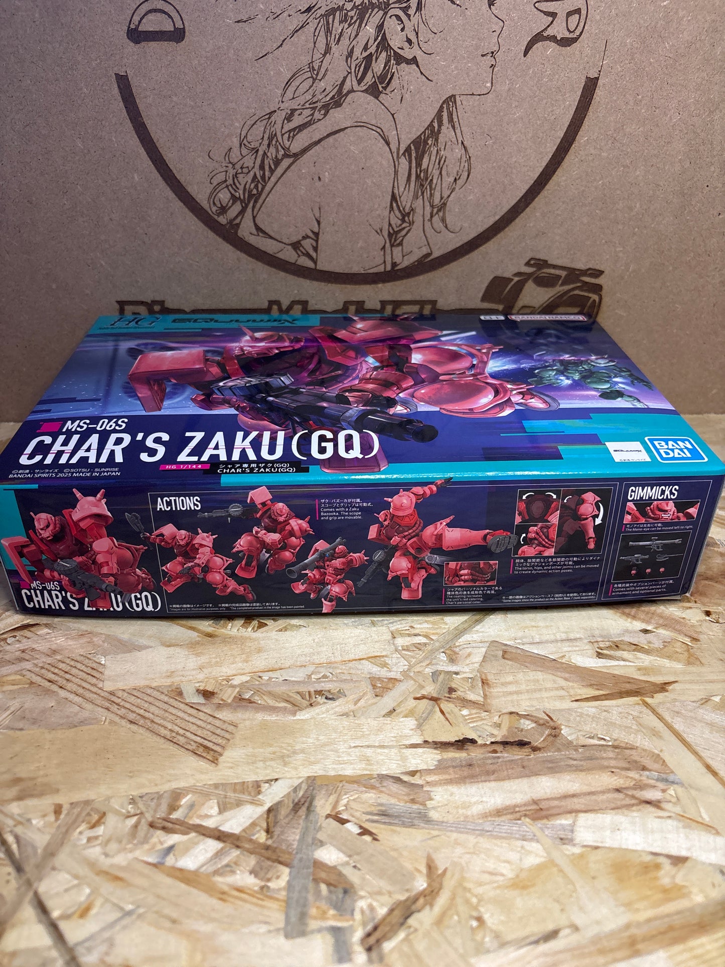 Bandai HG Char's Zaku II GQ – Cod. 5069190