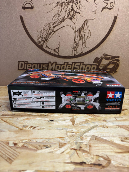 Tamiya Estoura Clear Orange Special – Mini 4WD PRO – MA Chassis 95691