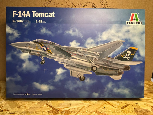 F-14A Tomcat – Kit Modellismo Aereo 1:48 – Italeri 2667