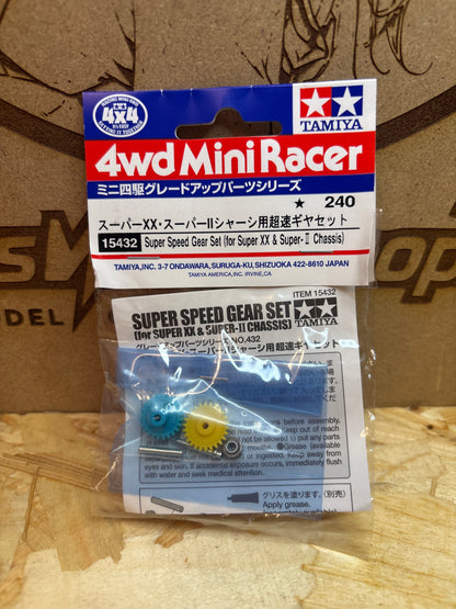 Super Speed Gear Set (for Super XX & Super-I Chassis) 15432