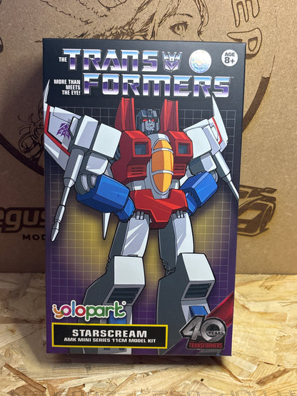 Yolopark Transformers AMK Mini Series Starscream 40th Anniversary – Cod. Starscream