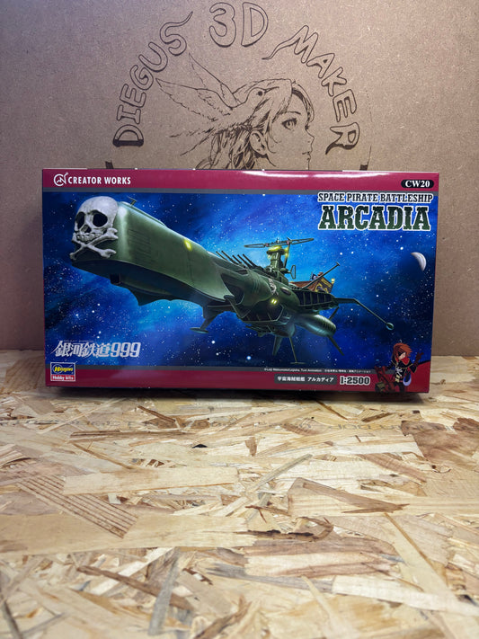 Arcadia – Space Pirate Battleship – Galaxy Express 999 – Scala 1:2500