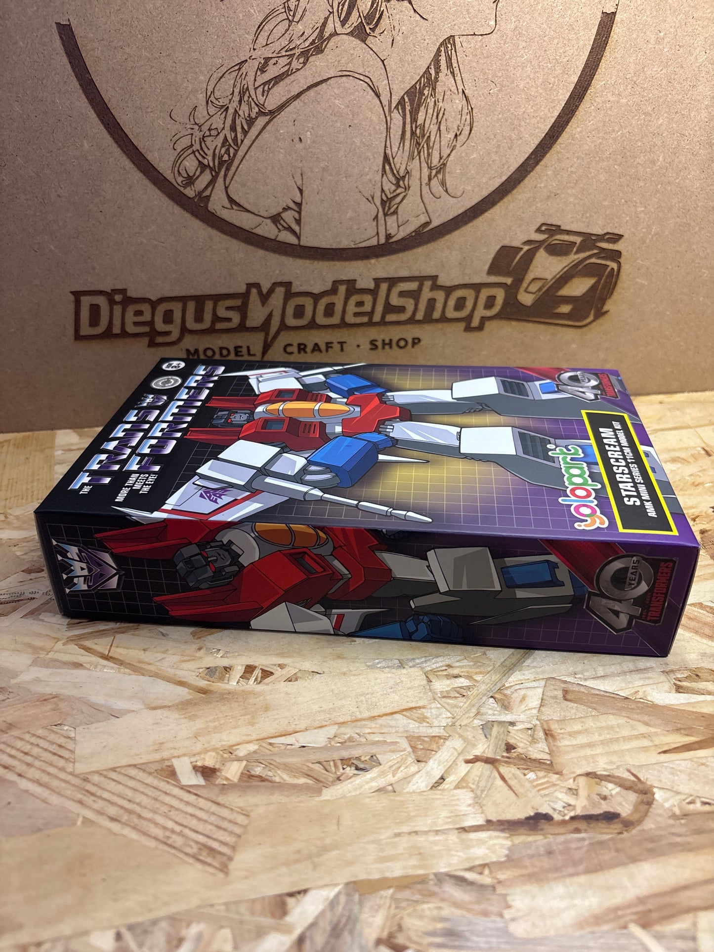 Yolopark Transformers AMK Mini Series Starscream 40th Anniversary – Cod. Starscream