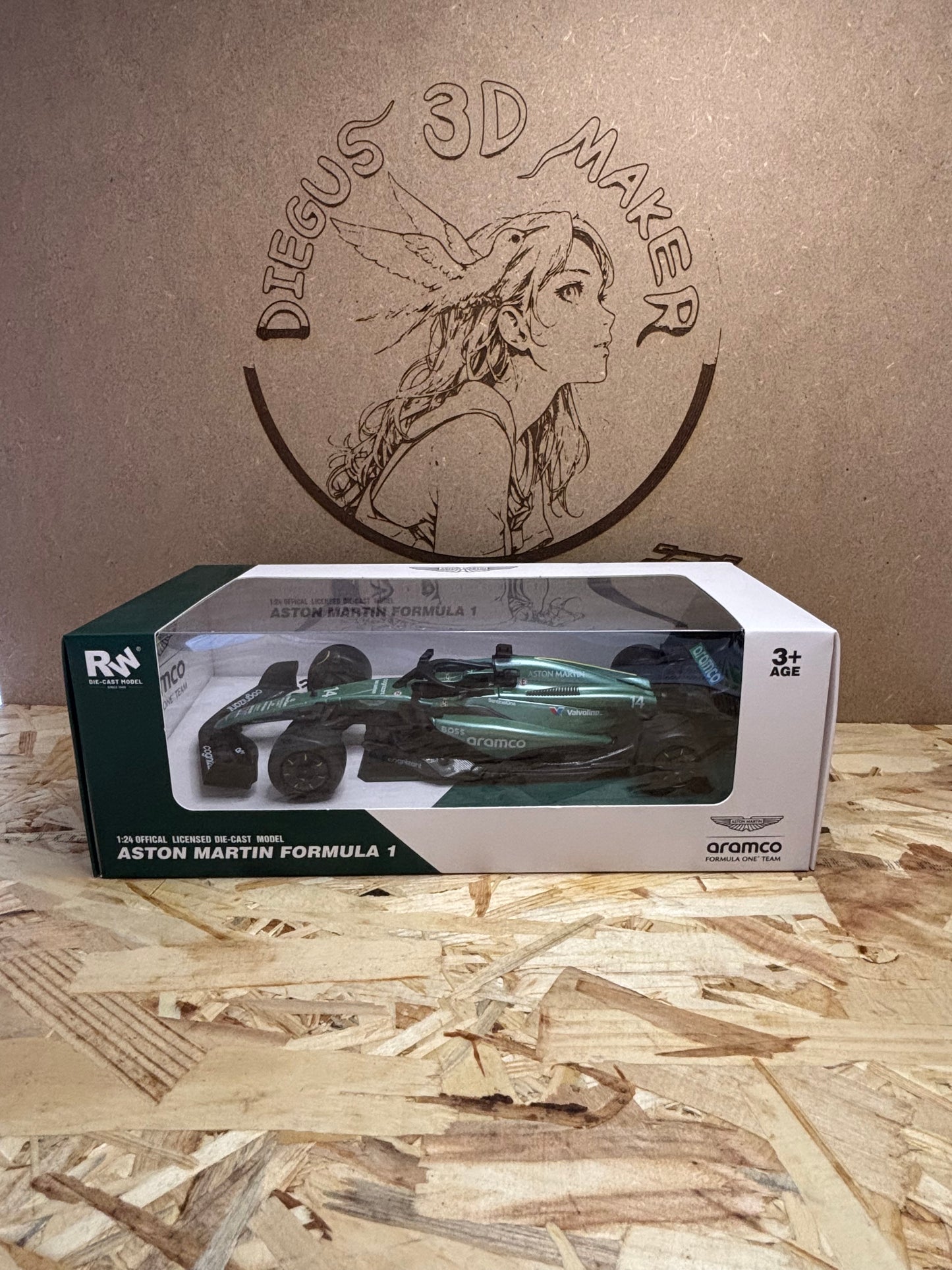 Aston Martin Formula 1 – Aramco F1 Team – Die-cast – Scala 1:24 0836