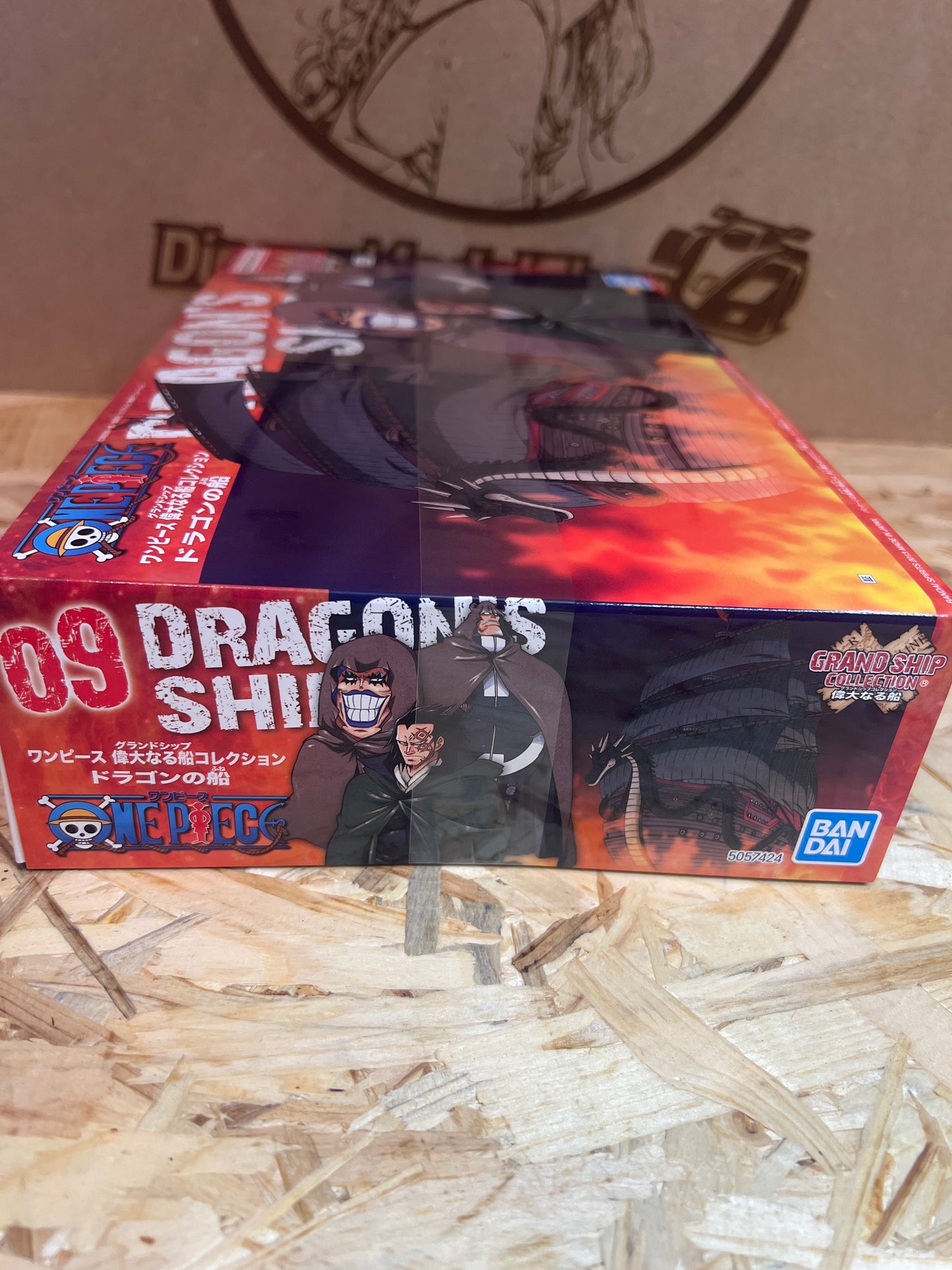 One Piece Dragon’s Ship Model Kit Bandai