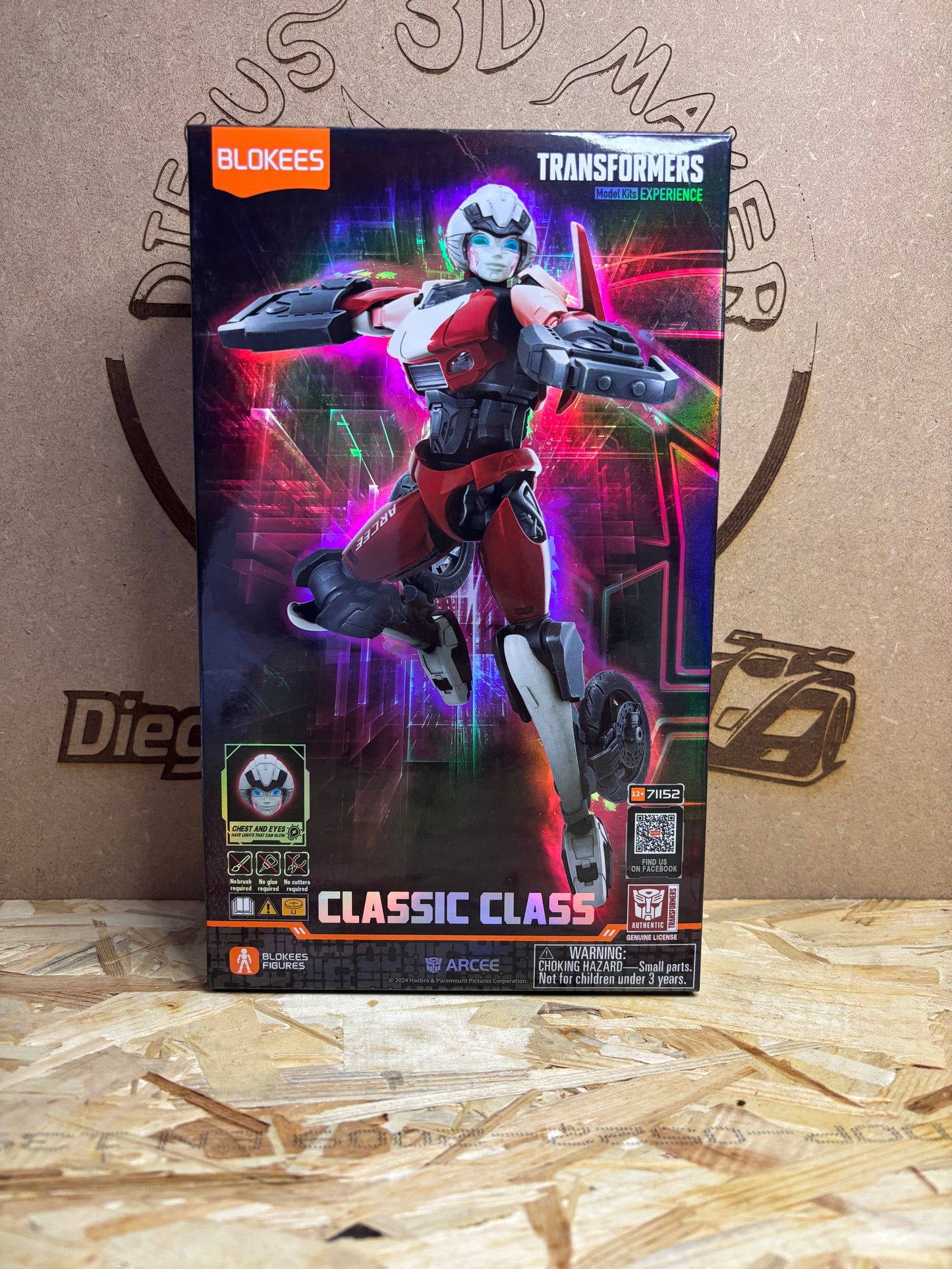 Blokees Transformers One Experience Classic Class Arcee Cod.886236