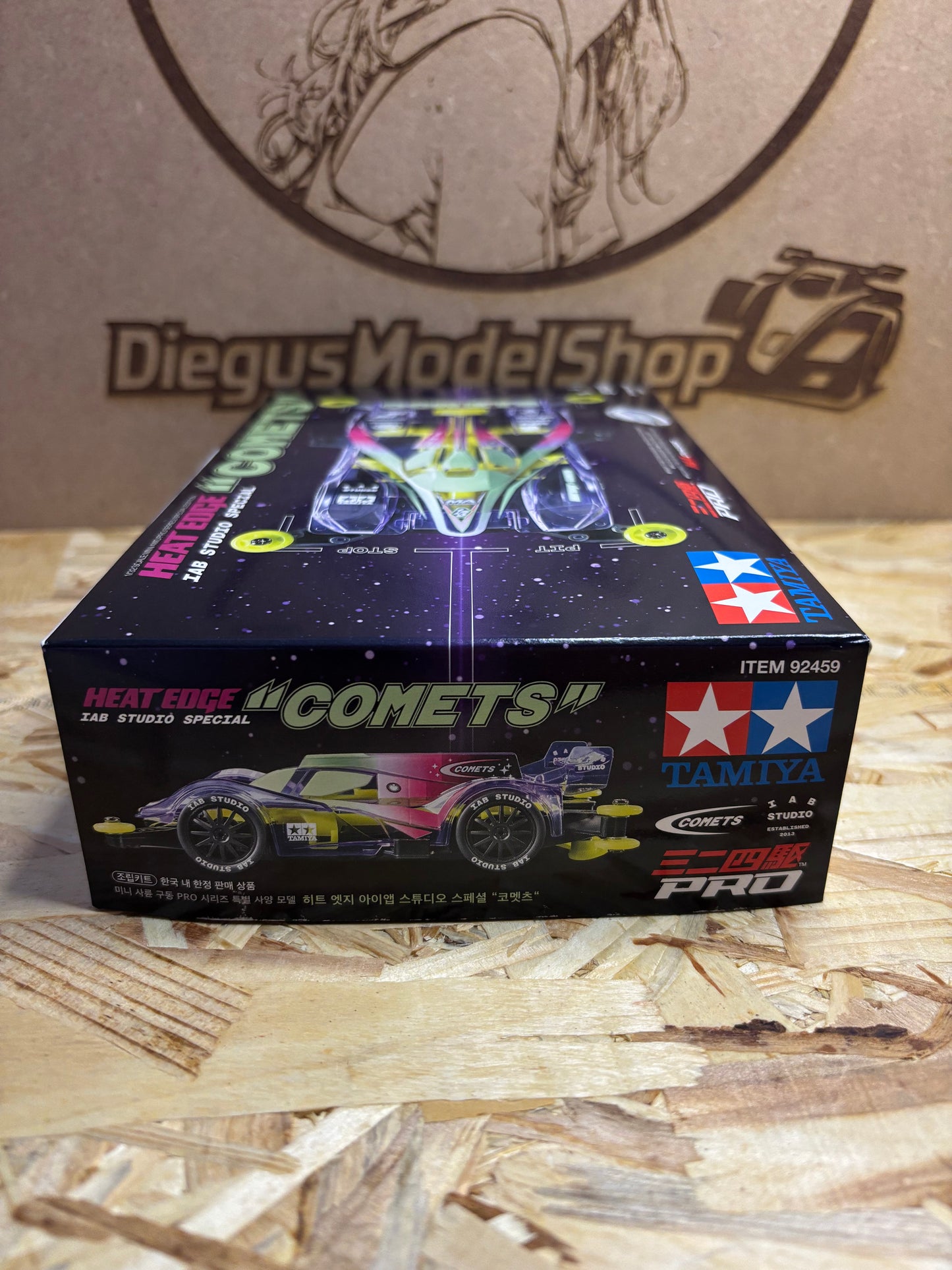 Tamiya Mini 4WD Heat Edge “Comets” IAB Studio Special MA Chassis Cod.92459