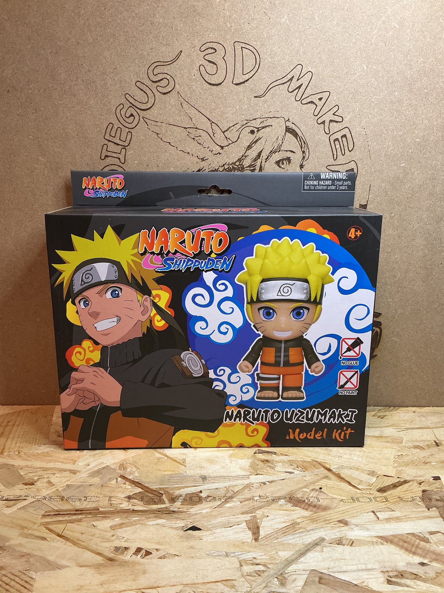 Naruto Uzumaki Model Kit – Naruto Shippuden Action Figure Chibi