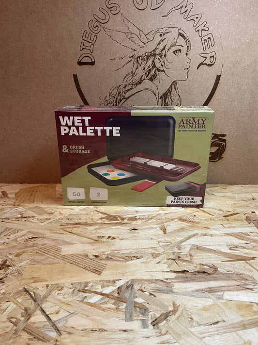 Army Painter Wet Palette + Brush Storage Tavolozza Umida per Pittura Modellismo