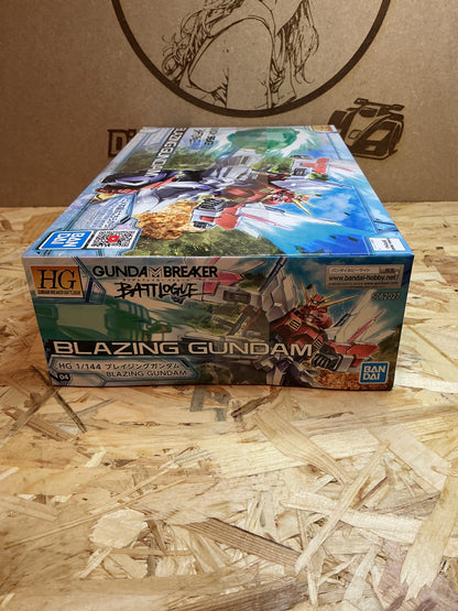 Bandai HG Blazing Gundam 1/144 Gunpla Model Kit Gundam Breaker Battlogue