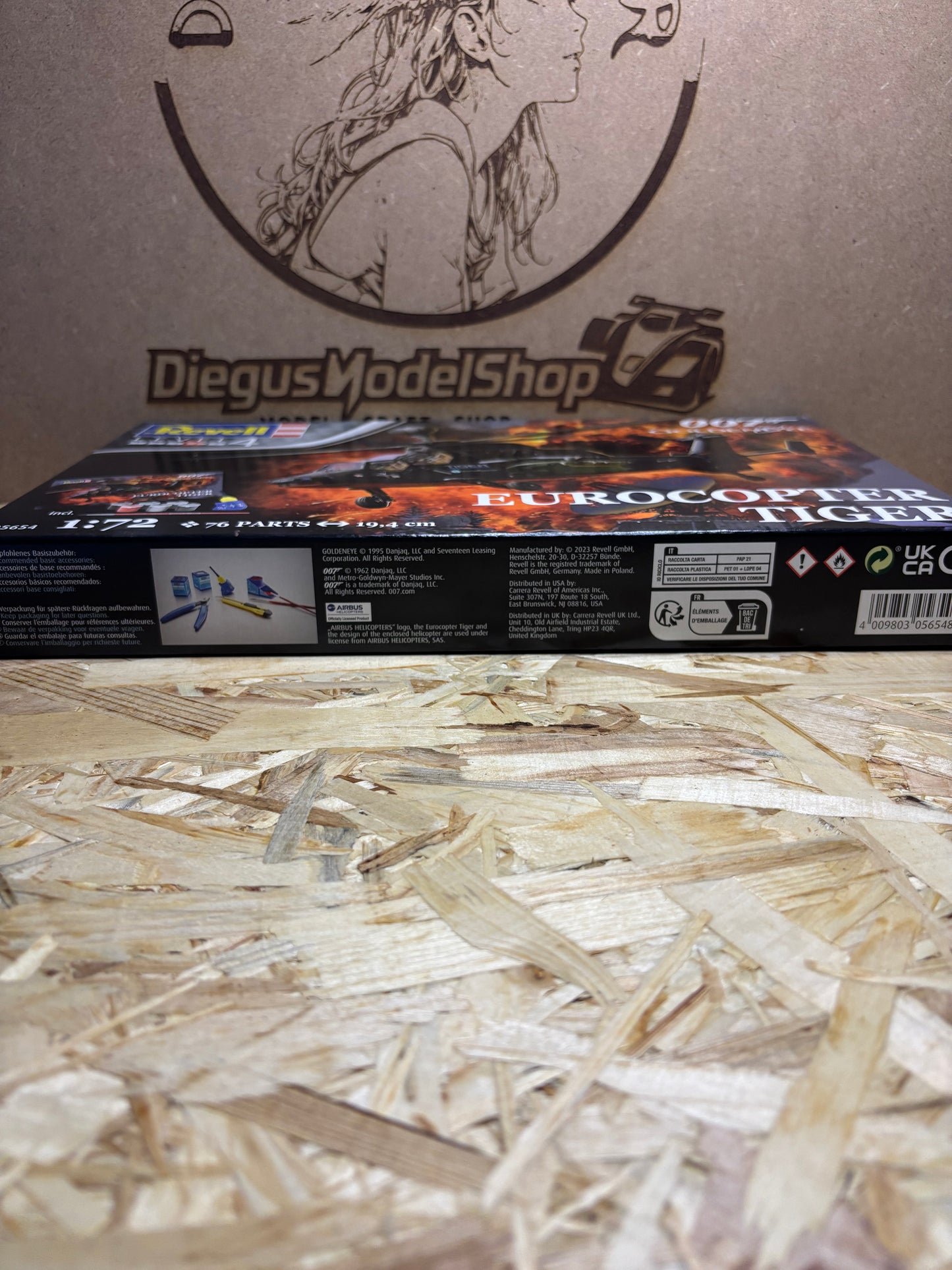 Eurocopter Tiger “007 GoldenEye” – Kit Modellismo Elicottero 1:72 – Revell 05654