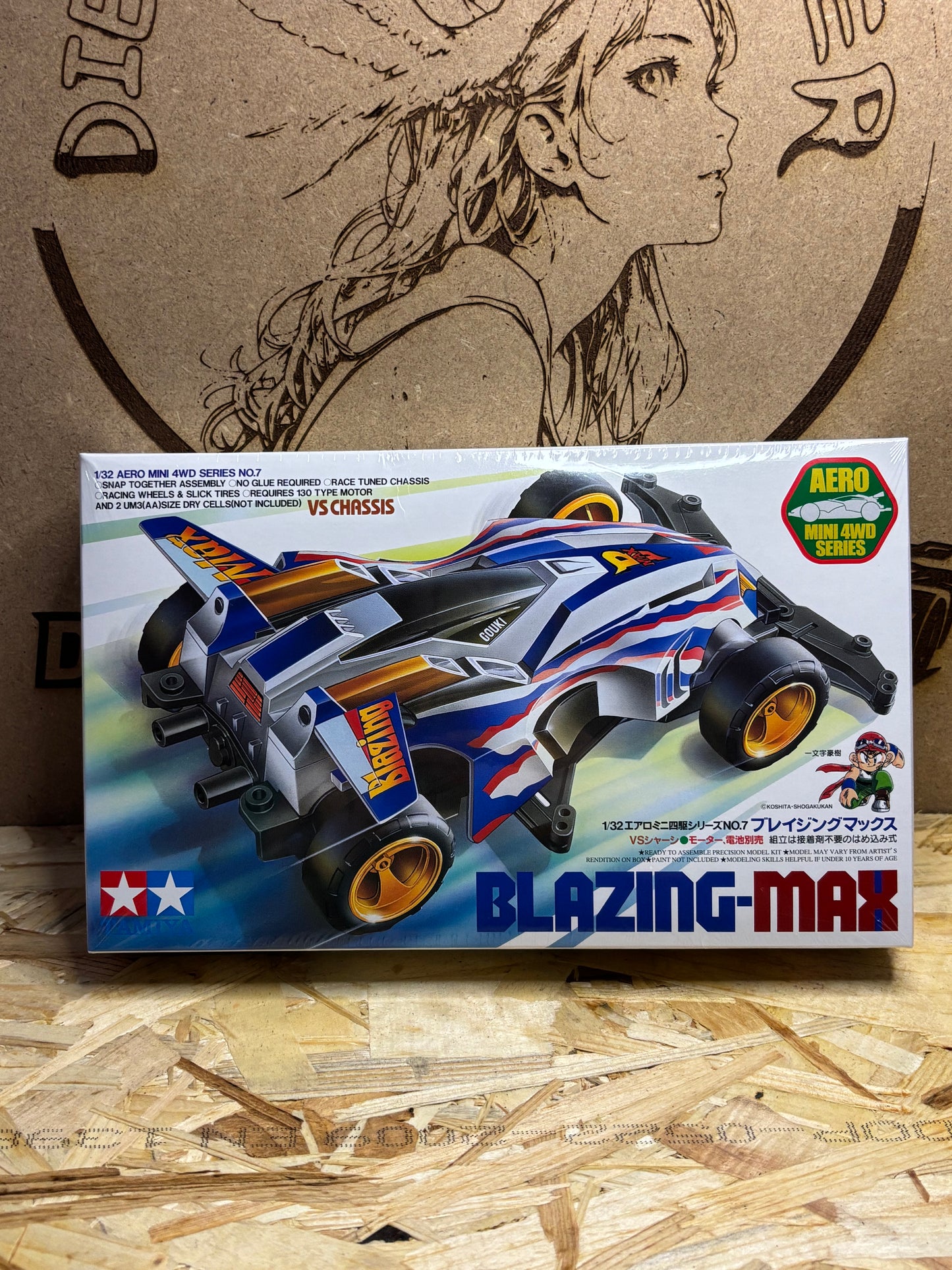 Tamiya Blazing Max – Mini 4WD Kit Originale TA19607