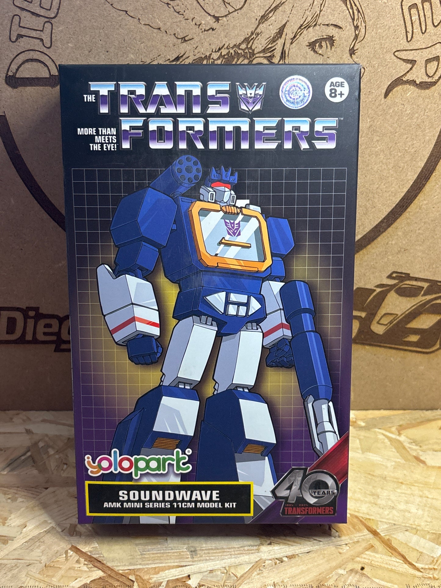 Yolopark Transformers AMK Mini Series Soundwave 40th Anniversary – Cod. Soundwave