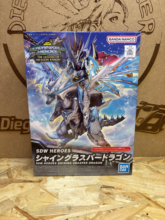 SDW Heroes Shining Grasper Dragon – Bandai SD Gundam Model Kit 5063705