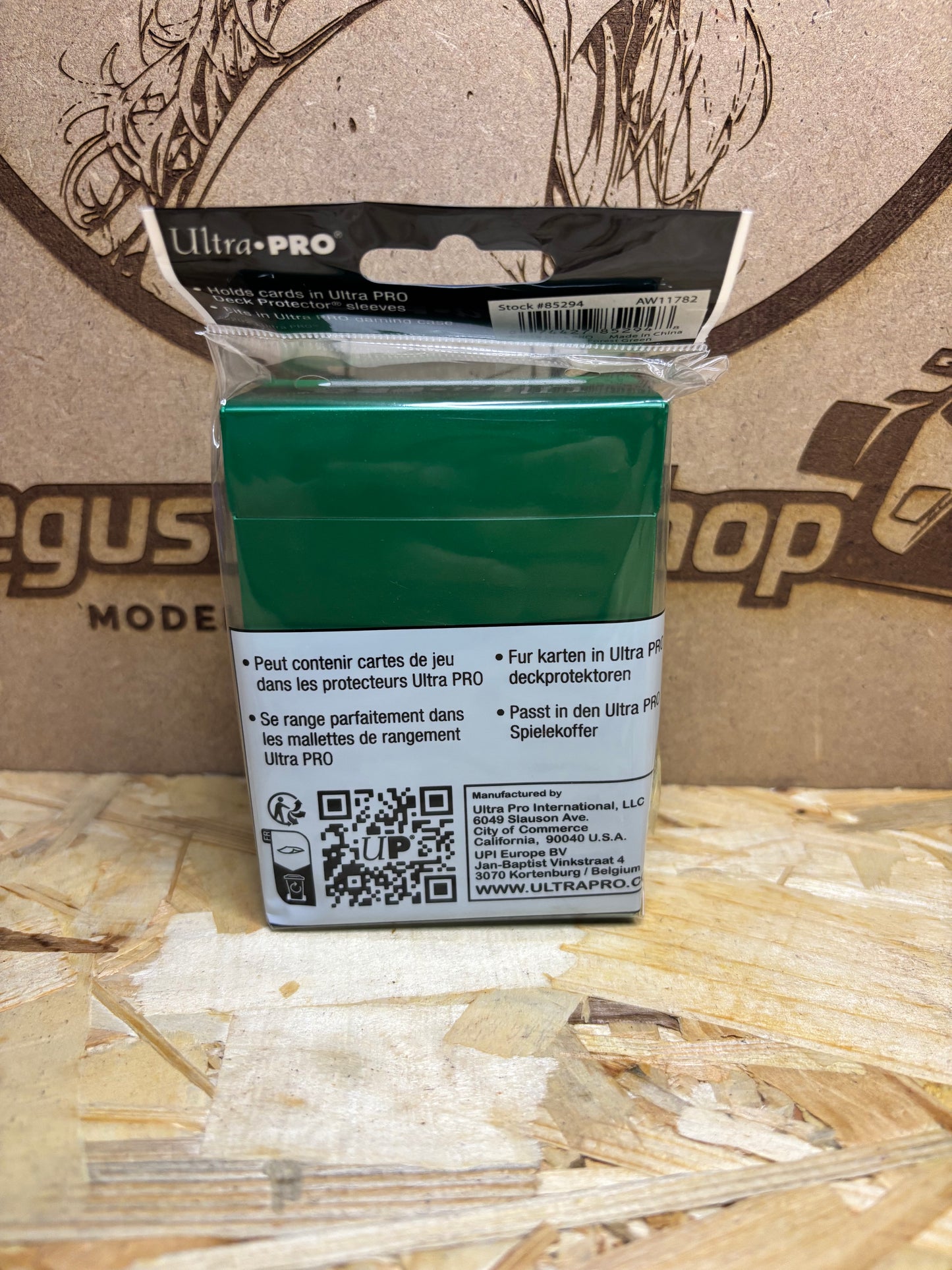 Deck Box Verde per Carte TCG – Porta Mazzo Rigido